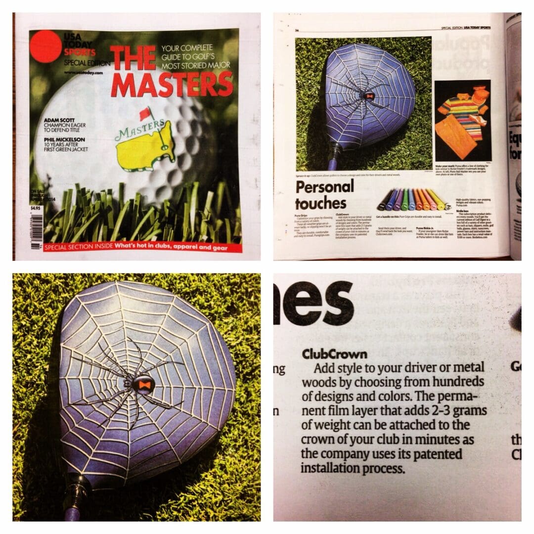 Article on personalizing golf equipment