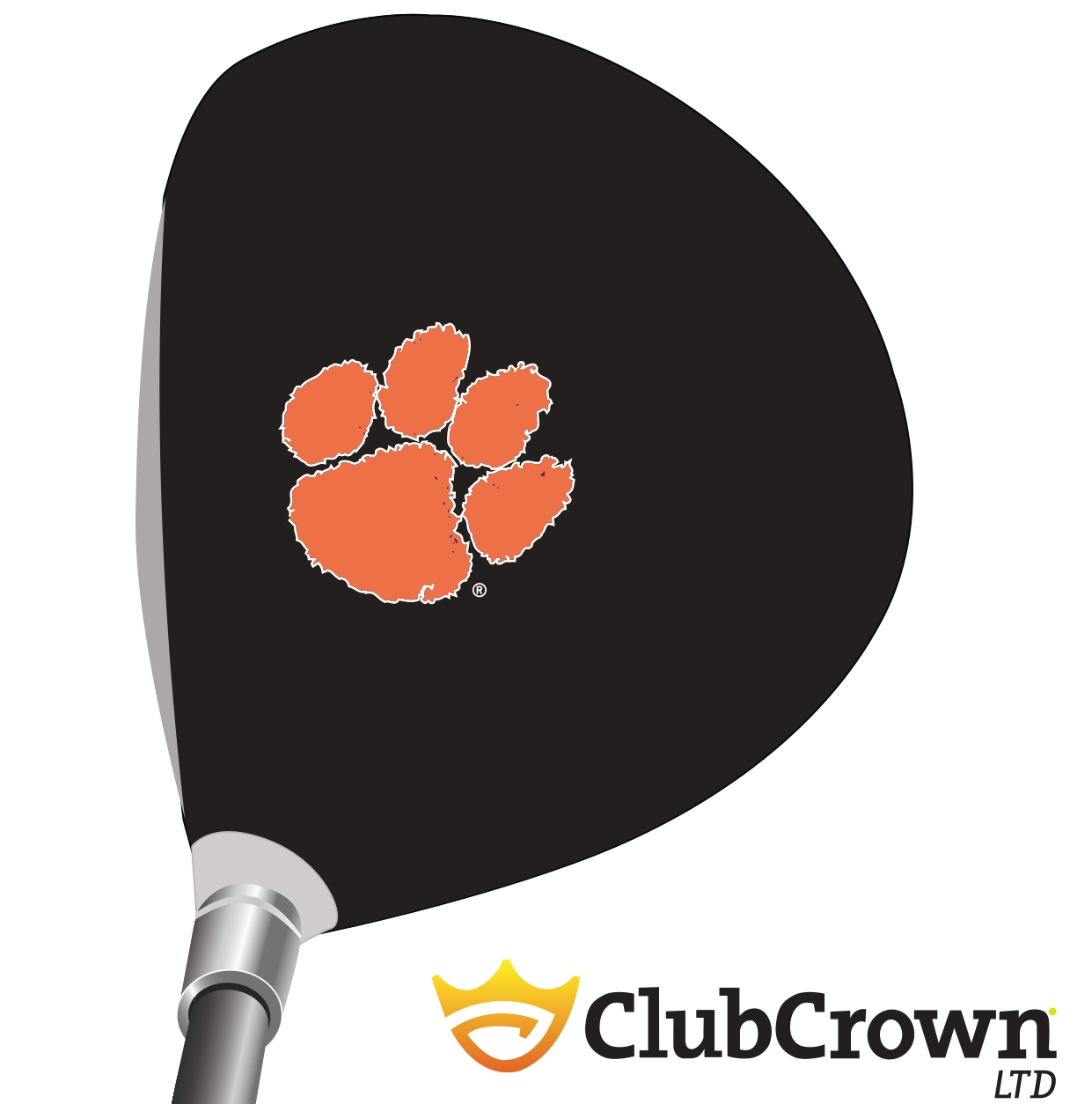 Clemson Logo on Black