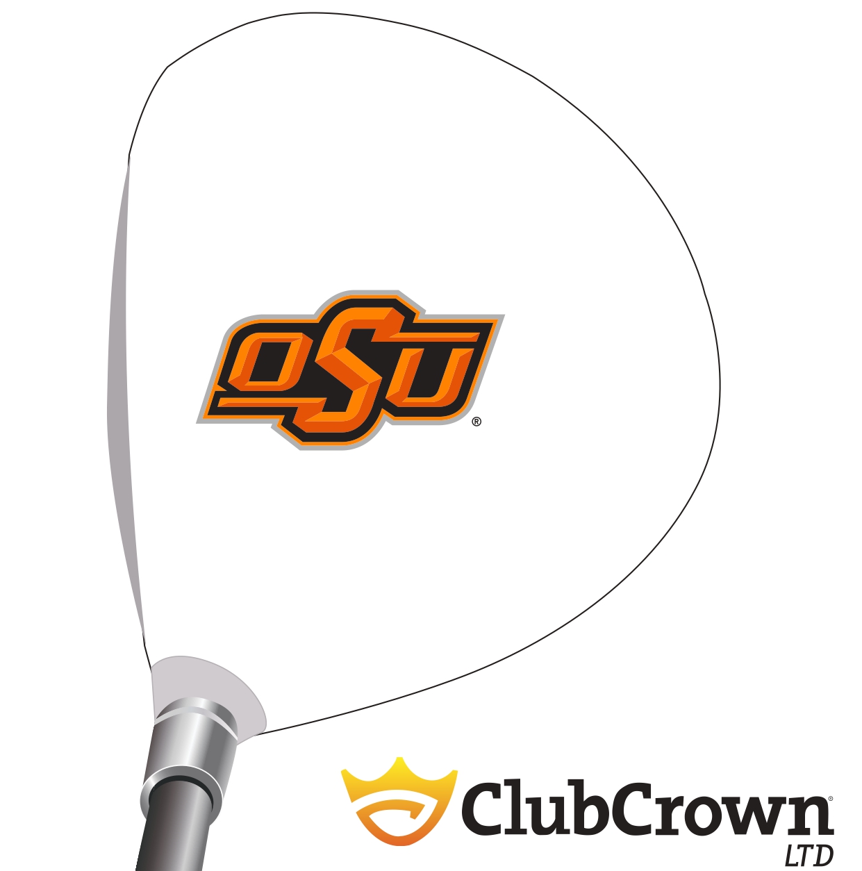 Oklahoma State Cowboys Logo on White
