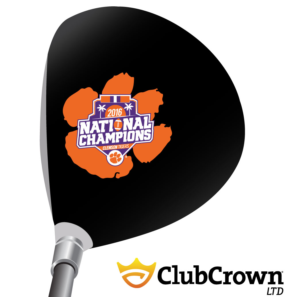 Clemson Nat Champs on Black