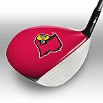 Louisville Logo on Red