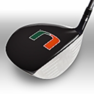 Miami University of Florida Logo on Black