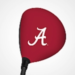 Alabama - A logo on Red