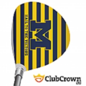 Michigan - M on Stripes