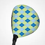 Argyle Green Blue