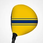 Blue on Yellow Stripe