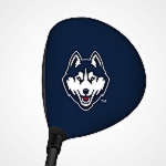 University of Washington Huskie on Blue